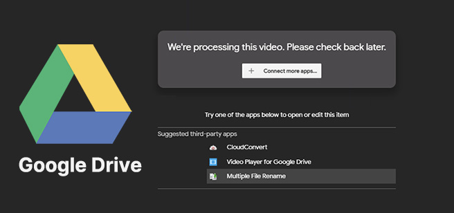 Why Google Drive Videos Fail to Process
