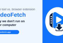 VideoFetch vs. Video Downloader Browser Extensions: What’s the Difference? VideoFetch web tool compared with video downloader browser extensions